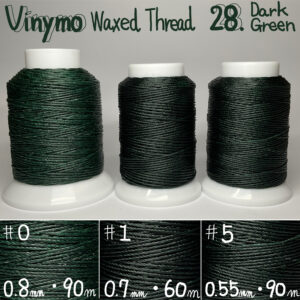 Vinymo Waxed Thread【28.Dark Green】