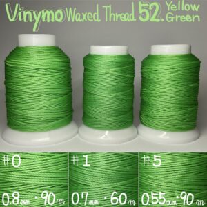Vinymo Waxed Thread【52.Yellow Green】