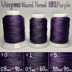 Vinymo Waxed Thread【180.Purple】