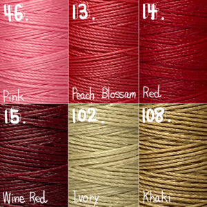 Vinymo Waxed Thread【14.Red】