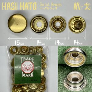HASI HATO Durable Dot Setter M (No.7050)【Solid Brass】