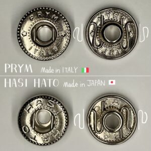 【HASI HATO】Spring Snaps (S/ No.1) Solid Brass