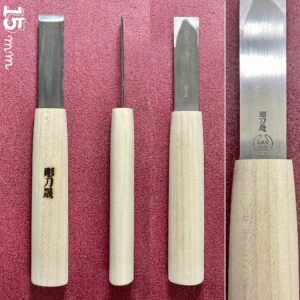 Skiving Knife 15mm (Japanese Style) Includes: Polishing compound