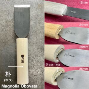 Skiving Knife 30mm (Japanese Style) Includes: Polishing compound