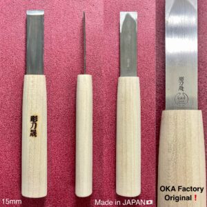Skiving Knife 15mm (Japanese Style) Includes: Polishing compound