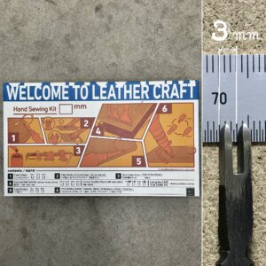 Welcome to Leather Craft【Hand Sewing Kit PRO】3mm