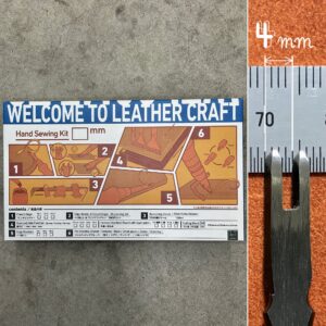 Welcome to Leather Craft【Hand Sewing Kit PRO】4mm