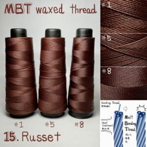 MBT waxed thread【15.Russet】