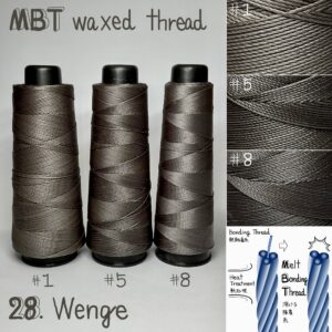 MBT 蝋引き糸【28.Wenge】