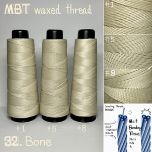 MBT waxed thread【32.Bone】