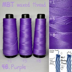 MBT 蝋引き糸【46.Purple】