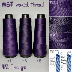 MBT waxed thread【47.Indigo】