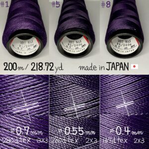 MBT waxed thread【47.Indigo】