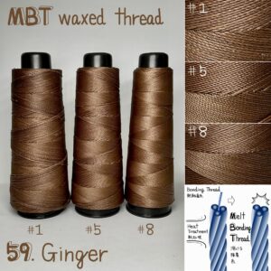 MBT waxed thread【59.Ginger】