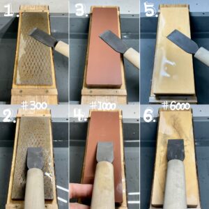 Sharpening Stone 3types Set【10%off】#300/ #1000/ #6000 (¥10880JPY→¥9800JPY)