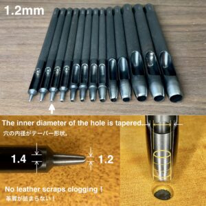 ハトメ抜き 1.2mm/ 4号