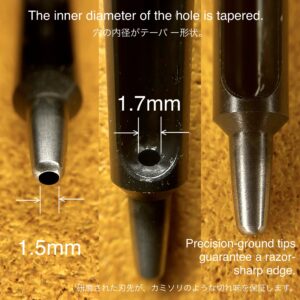ハトメ抜き 1.5mm/ 5号