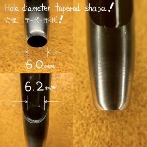 ハトメ抜き 6.0mm/ 20号