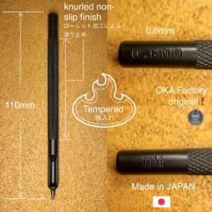 ハトメ抜き 0.6mm/ 2号