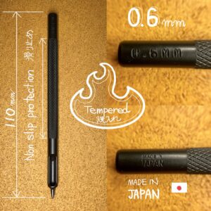 ハトメ抜き 0.6mm/ 2号