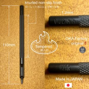 ハトメ抜き 1.2mm/ 4号