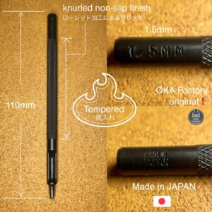 ハトメ抜き 1.5mm/ 5号