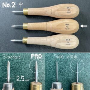 Stitching Awl【PRO】No.2 sizeM