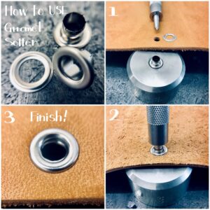 【Lucky Star】Grommets (No.25/ 19mm) Nickel Plate