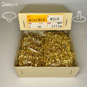 【Peacock】Single Cap Rivets (XXS/ 3.5mm) Solid Brass