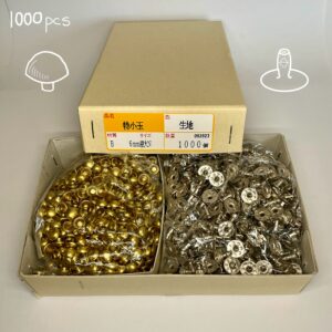 【Peacock】Domed Rivets (S/ 7mm) Solid Brass