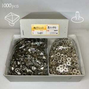 【Peacock】Pyramid Rivets (M/ 10mm) Gunmetal Plate