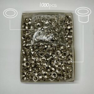 【Lucky Star】Grommets (No.23/ 16mm) Nickel Plate