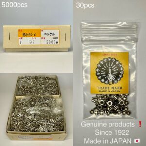 【Peacock】Single Cap Rivets (XS/ 4.6mm) Nickel Plate