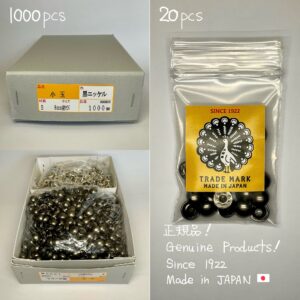 【Peacock】Domed Rivets (M/ 10mm) Gunmetal Plate