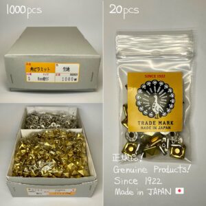 【Peacock】Pyramid Rivets (M/ 10mm) Solid Brass