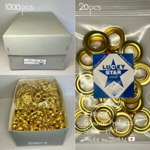 【Lucky Star】Grommets (No.28/ 23mm) Solid Brass