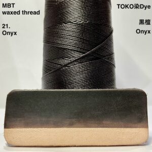 TOKO染Dye (Onyx 黒檀 : Redish Black) 100ml【Water Based Leather Dye】
