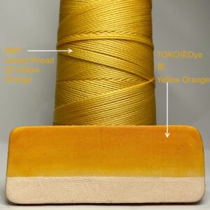 TOKO染Dye (黄 Yellow Orange) 100ml【皮革用水溶性濃縮染料】