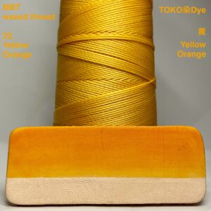 TOKO染Dye (Yellow Orange 黄) 100ml【Water Based Leather Dye】