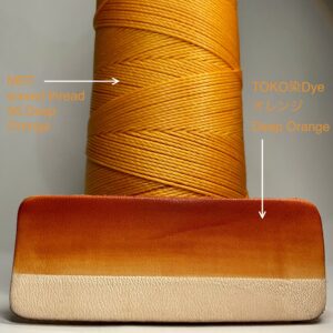 TOKO染Dye (オレンジ Deep Saffron) 100ml【皮革用水溶性濃縮染料】