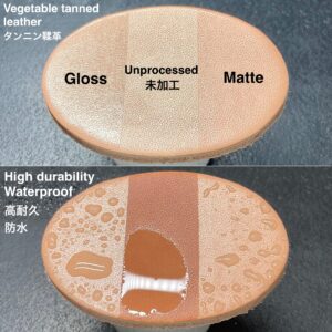 TOKO強靭(Tough)Coat (Gloss/ 艶有り・Matte/ 艶消し) 100ml【Water-soluble urethane finishing liquid exclusively leather】