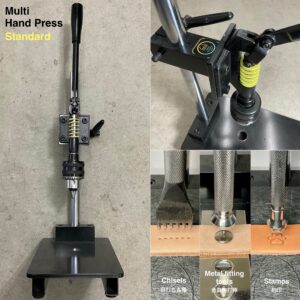 Multi Hand Press【Standard】Includes: Cutting board size M/ Drill chuck handle (Pressure capacity: 600Kg)