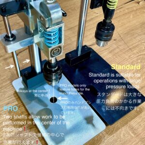 Multi Hand Press【Standard】Includes: Cutting board size M/ Drill chuck handle (Pressure capacity: 600Kg)