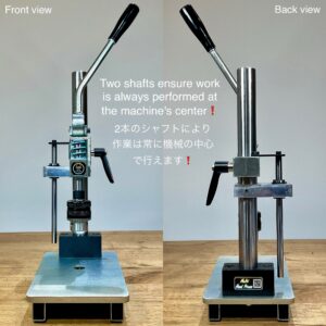 Multi Hand Press【PRO】Includes: Hand Press Board 1pc/ Die 2pcs/ Cutting board size M/ Drill chuck handle (Pressing capacity 1.5ton)