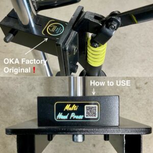 Multi Hand Press【Standard】Includes: Cutting board size M/ Drill chuck handle (Pressure capacity: 600Kg)