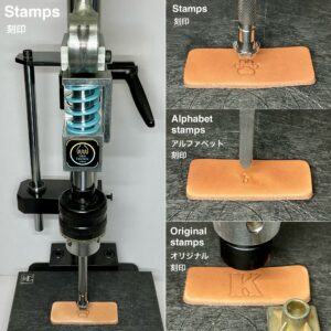 Multi Hand Press【PRO】Includes: Hand Press Board 1pc/ Die 2pcs/ Cutting board size M/ Drill chuck handle (Pressing capacity 1.5ton)
