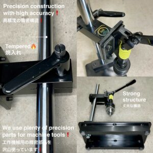 Multi Hand Press【Standard】Includes: Cutting board size M/ Drill chuck handle (Pressure capacity: 600Kg)
