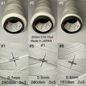 MBT waxed thread (#1/ 200m)/ Hand Sewing Kit【PRO】Limited ! (Included)