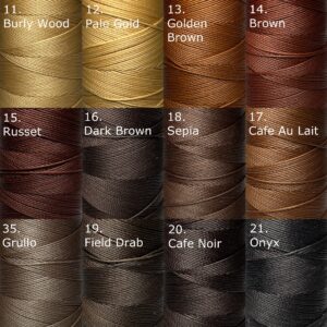 MBT 蝋引き糸【#8/ 200m】70色