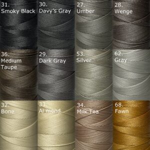 MBT 蝋引き糸【#8/ 200m】70色